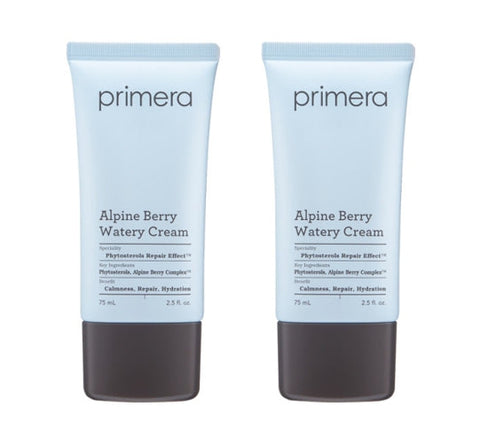 2 x Primera Alpine Berry Watery Cream (Tube Type) 75ml from Korea