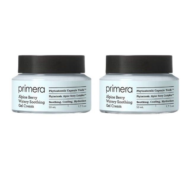 2 x Primera Alpine Berry Watery Soothing Gel Cream 50ml from Korea