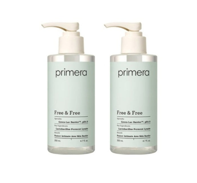 2 x Primera Free & Free Soft Foam 200ml from Korea by Primera