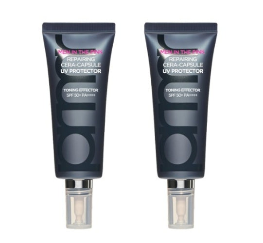 2 x [MEN] Primera Men In The Pink Repairing Cera-Capsule UV Protector Toning Effector 40ml from Korea