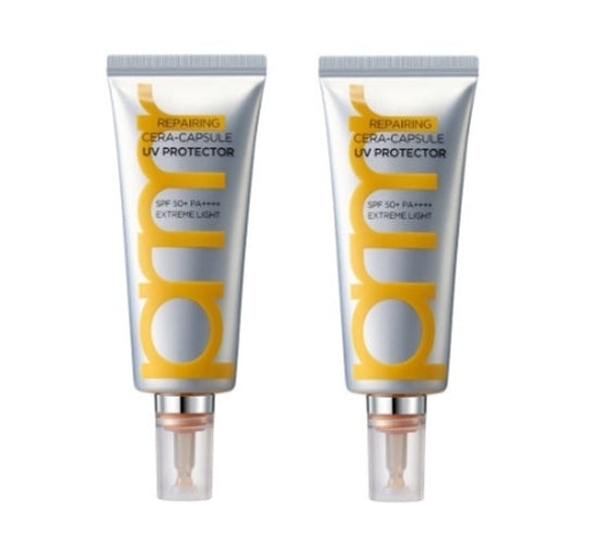 2 x Primera Repairing Cera-capsule UV Protector 40ml, SPF50 PA++++ from Korea