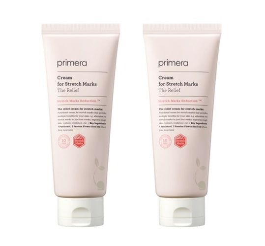 2 x Primera The Relief Cream for Stretch Marks 200ml from Korea