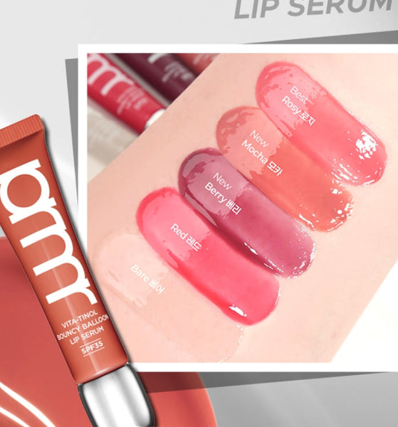 Primera Vita-Tinol Bouncy Balloon Lip Serum SPF35 10g (# Berry) from Korea