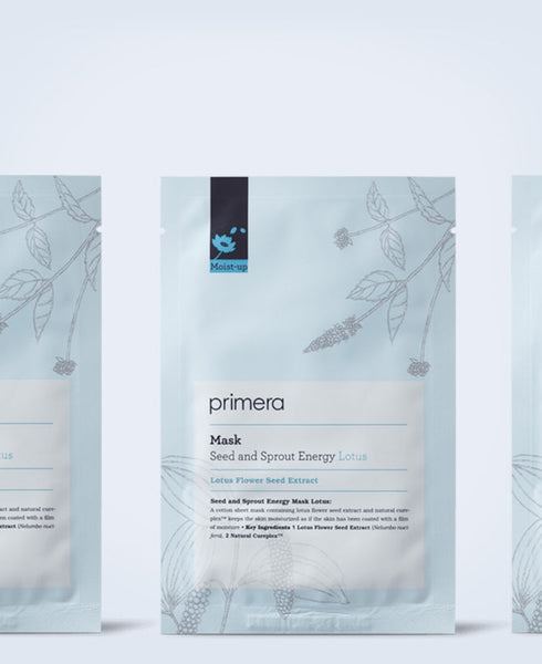 5 x Primera Seed and Sprout Energy Mask Lotus 20ml from Korea