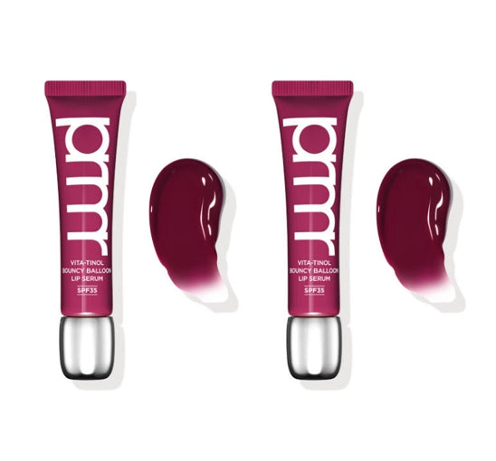 2 x Primera Vita-Tinol Bouncy Balloon Lip Serum SPF35 10g (# Berry) from Korea (Copy)