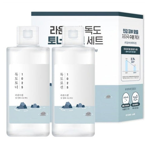 ROUND LAB 1025 Dokdo Toner 200ml + Lotion 200ml Set by ROUND LAB