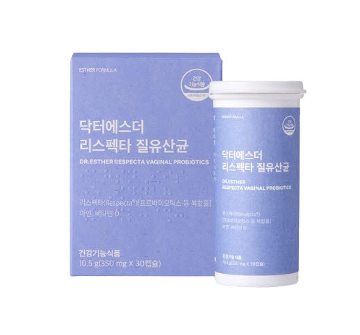 ESTHER FORMULA Respecta Vaginal Probiotics, 30 Tablets (30-day supply) from Korea_KT by ESTHER FORMULA