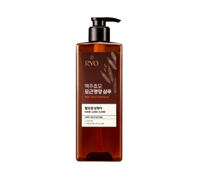 Ryo Beer Yeast Shampoo Hair Loss Care 600ml from Korea by Ryo