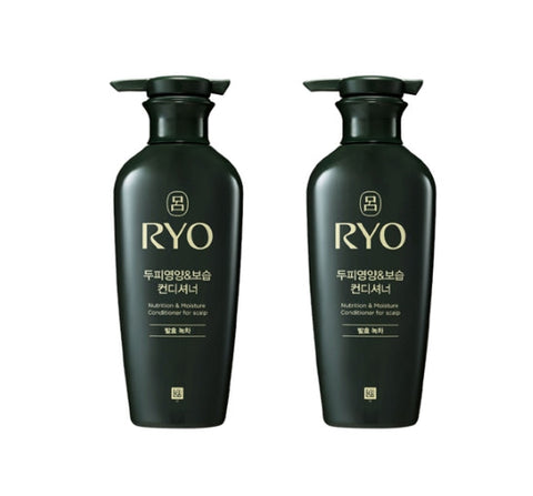 Two black RYO bottles on a white background