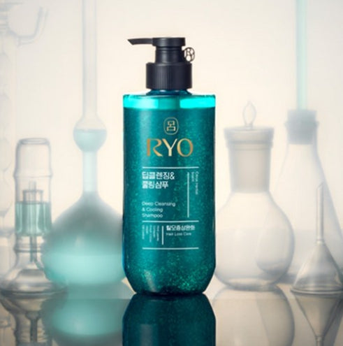 Ryo New Cheonga Deep Cleansing & Cooling Shampoo 480ml from Korea