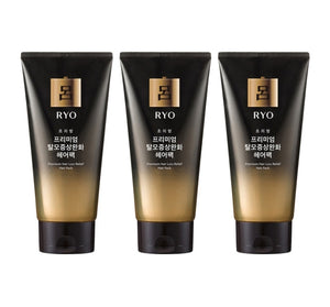 3 x Ryo Chouibang Premium Hair Loss Relief Hair Pack 300ml from Korea from Korea