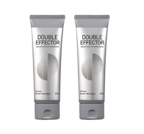 2 x Ryo Double Effector Black Treatment 120ml from Korea