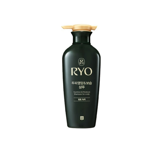Ryo Fermented Green Tea Nutrition & Moisture Shampoo for scalp 400ml from Korea
