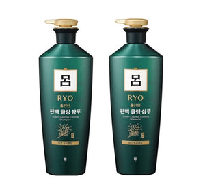 2 x Ryo Hongjindan Green Cypress Cooling Shampoo 820ml from Korea