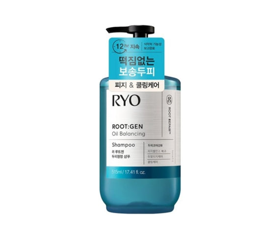 Ryo ROOT:GEN Oil Balancing Shampoo 515ml from Korea by Ryo