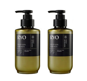 2 x Ryo ROOT:GEN for Men Scalp Refreshing Hair Loss Care Shampoo 353ml from Korea