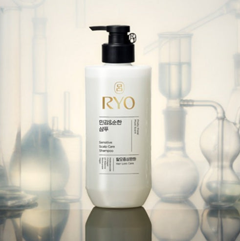 3 x Ryo New Sensitive Scalp Care Shampoo 480ml from Korea