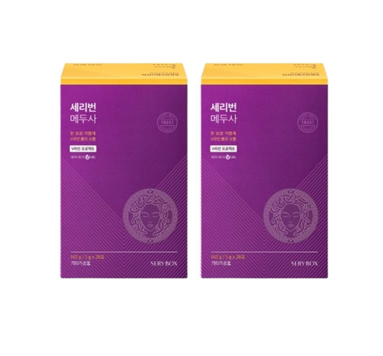 2 X SERY BOX Seryburn Medusa, 28 sticks from Korea_KT