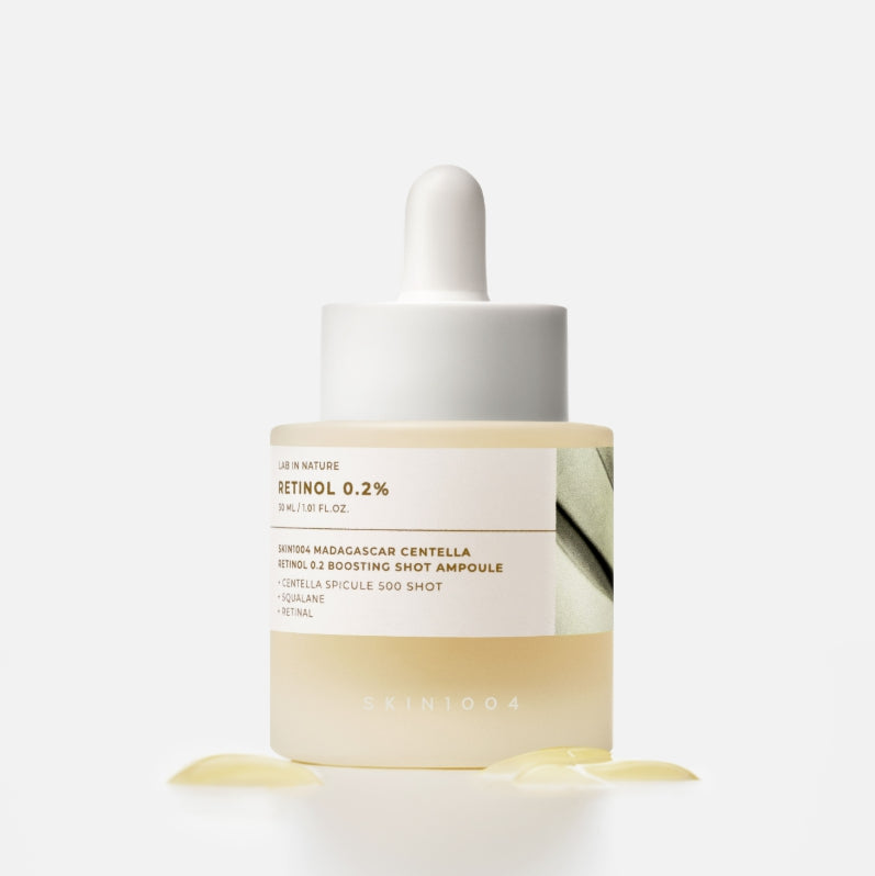 SKIN1004 Madagascar Centella Retinol 0.2 Boosting Shot Ampoule 30ml from Korea