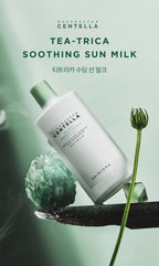 SKIN1004 Madagascar Centella Tea-Trica Soothing Sun Milk 50ml from Korea