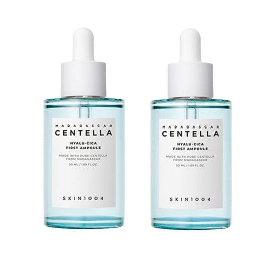 2 x SKIN1004 Madagascar Centella Hyalu-Cica First Ampoule 100ml from Korea