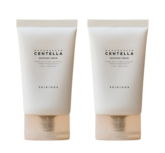 2 x SKIN1004 Madagascar Centella Soothing Cream 75ml from Korea