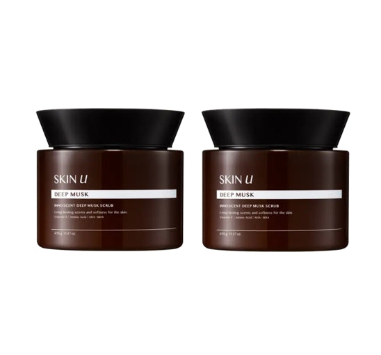 2 x HAPPY BATH Skin U Innoscent ( Deep Musk ) Scrub 450g from Korea