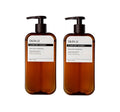 2 x HAPPY BATH Skin U Innoscent Comfort Woody Shower Gel 500g from Korea