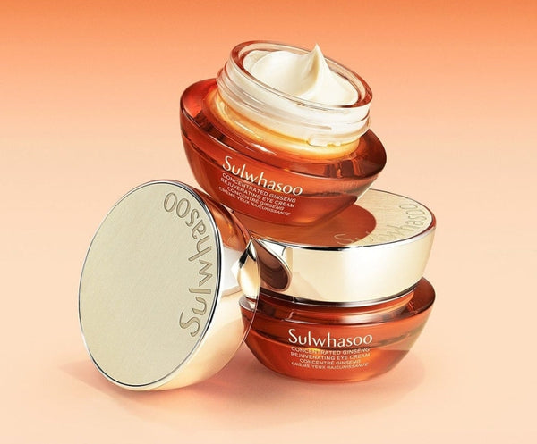 2 x Sulwhasoo Concentrated Ginseng Rejuvenating Eye Cream 15ml + Samples(5 Items) from Korea_updated in 2024