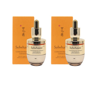 2 x Sulwhasoo Concentrated Ginseng Rescue Ampoule 20g from Korea