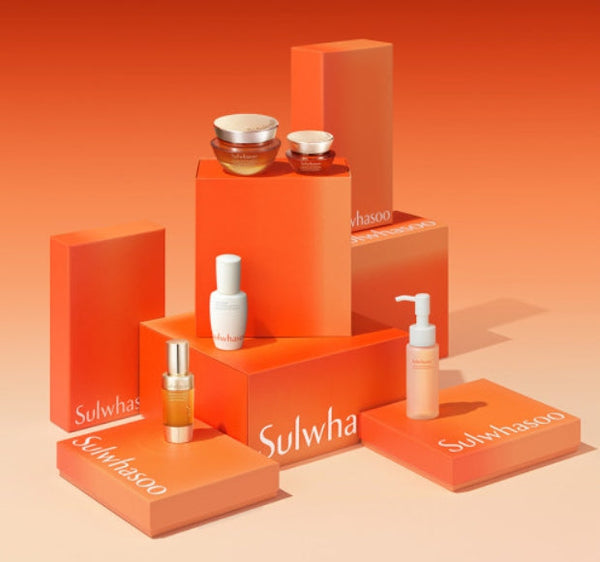 Sulwhasoo Concetrated Ginseng Rejuvenating Cream Rich Set (5 Items) + Samples (6 Items) from Korea