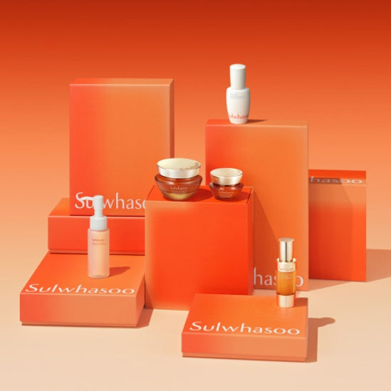 Sulwhasoo Concetrated Ginseng Rejuvenating Cream Set (5 Items) + Samples (6 Items) from Korea