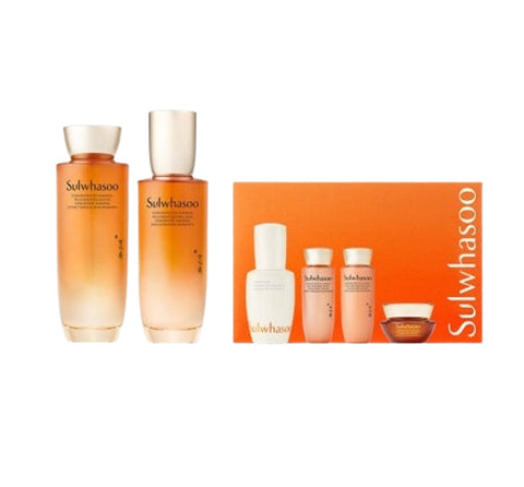 Sulwhasoo Concentrated Ginseng Rejuvenating Set with ginseng extract for hydration, firmness, and radiant skin renewal