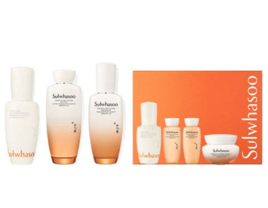 Sulwhasoo Essential First Care Set with First Care Activating Serum for hydration and enhanced skincare absorption