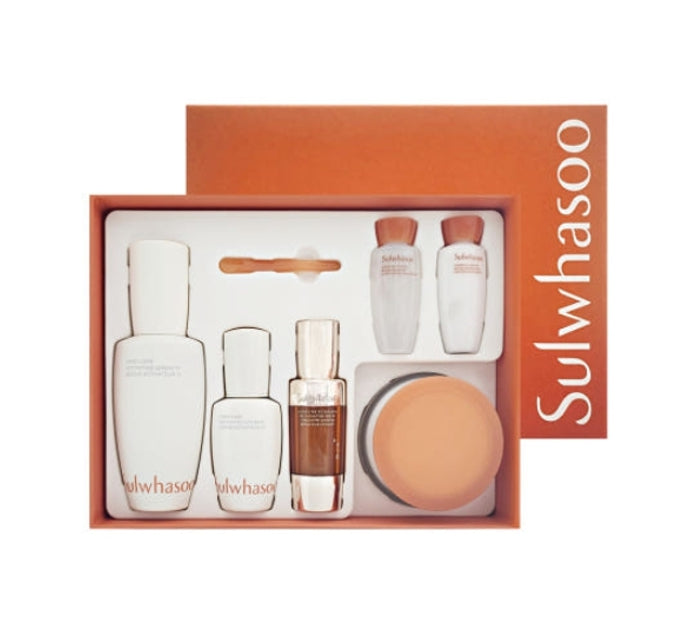 Sulwhasoo Essential Special Set with Korean herbal formulas for hydration, balance, and everyday skincare