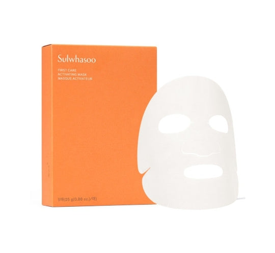 Sulwhasoo First Care Activating Mask sheet for hydration and skin revitalization with First Care Serum
