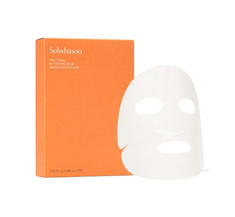 Sulwhasoo First Care Activating Mask sheet for hydration and skin revitalization with First Care Serum