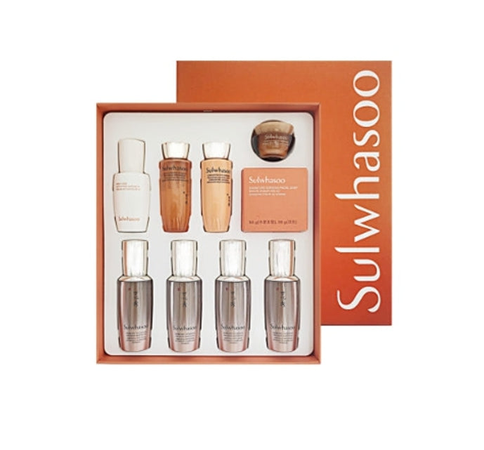 Sulwhasoo Herblinic Intensive Infusion Ampoules Set with herbal concentrates for skin resilience, balance, and revitalization