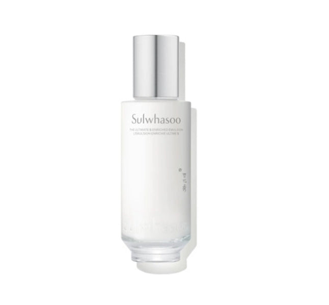 Sulwhasoo The Ultimate S Enriched Emulsion with rare ginseng for firming, hydration, and refined skin texture