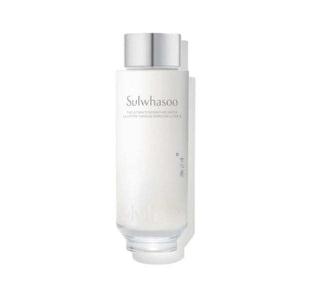 Sulwhasoo The Ultimate S Enriched Water with rare ginseng for deep hydration and anti-aging skin preparation