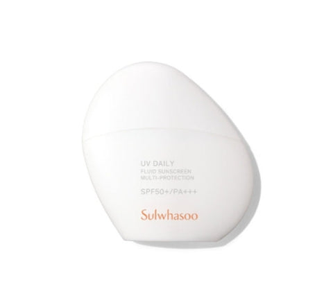 Sulwhasoo UV Daily Fluid Sunscreen bottle providing lightweight sun protection and hydration