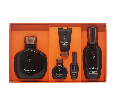 Sulwhasoo Basic Cosmetic Set for Men with toner and emulsion for daily hydration and soothing care