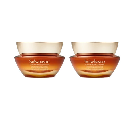 2 x Sulwhasoo Concentrated Ginseng Rejuvenating Cream 30ml + Samples(10 Items) from Korea_updated in 2024