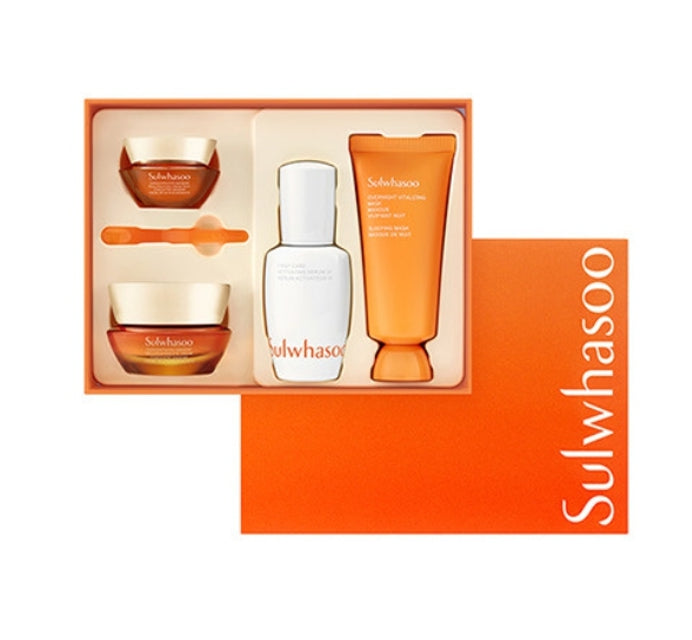 Sulwhasoo Concentrated Ginseng Rejuvenating Eye Cream Set for firming, wrinkle care, and brightening the delicate eye area