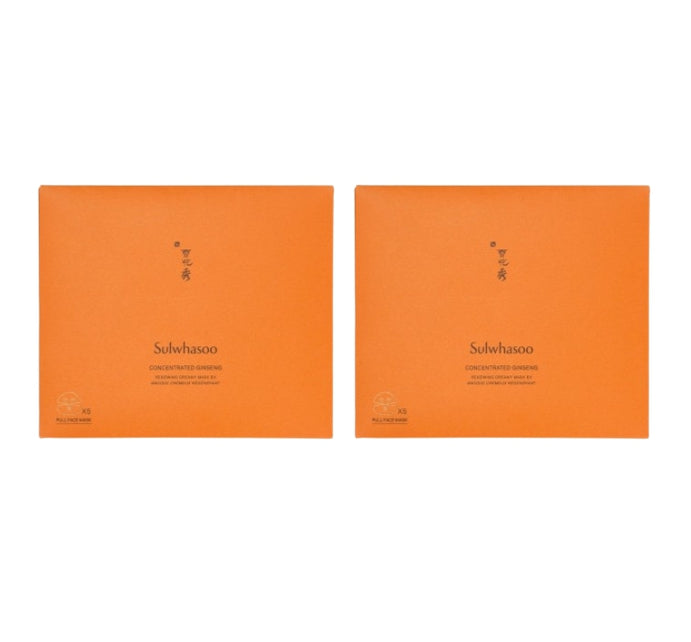 Sulwhasoo Concentrated Ginseng Renewing Creamy Mask with rich ginseng essence for firming, hydration, and skin rejuvenation