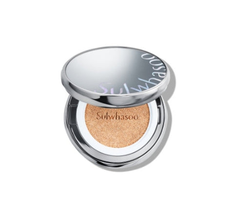 Sulwhasoo Perfecting Cushion compact for radiant coverage, hydration, and sun protection