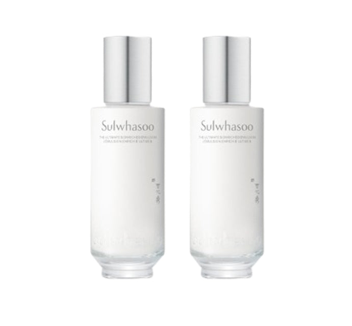 2 x Sulwhasoo The Ultimate S Enriched Emulsion 125ml from Korea