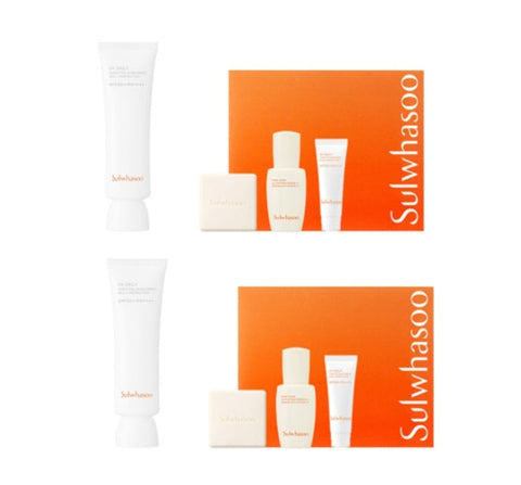 Sulwhasoo UV Daily Essential Sunscreen Multi-Protection Set for broad-spectrum UV defense, hydration, and environmental protection