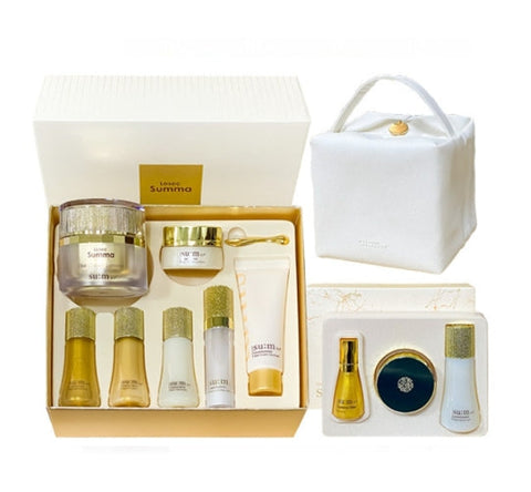 Su:m37 LosecSumma Elixir Cream Lumiere April 2024 Set (7 Items) + Samples (3 Items) from Korea