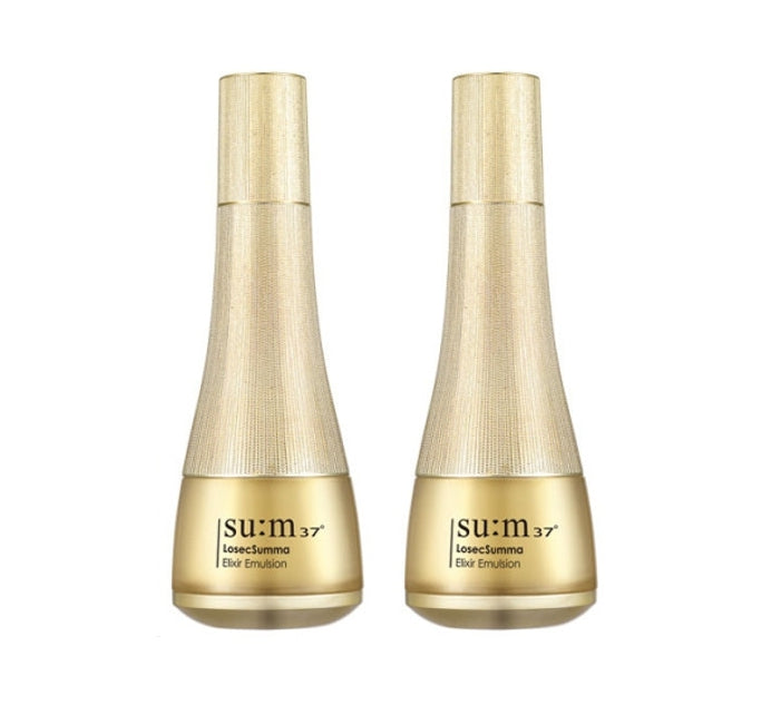 2 x Su:m37 LosecSumma Elixir Emulsion 130ml from Korea